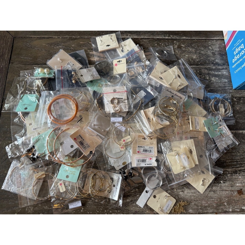 Bulk Wholesale Fashion Jewelry Lot New LC Lauren Conrad A New Day Kohls Earrings
